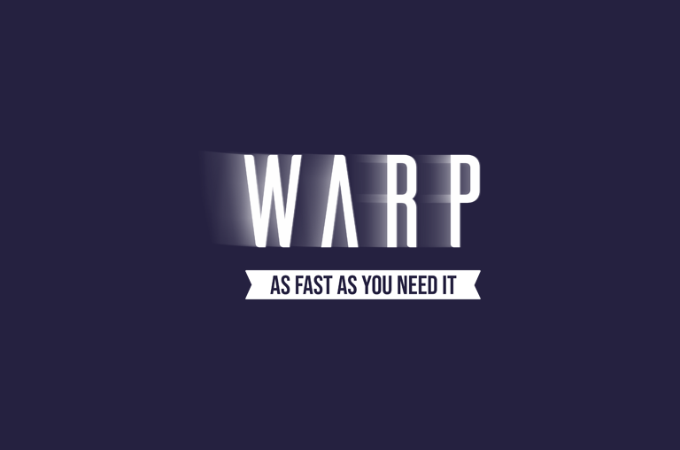 When we say Warp speed, we mean it